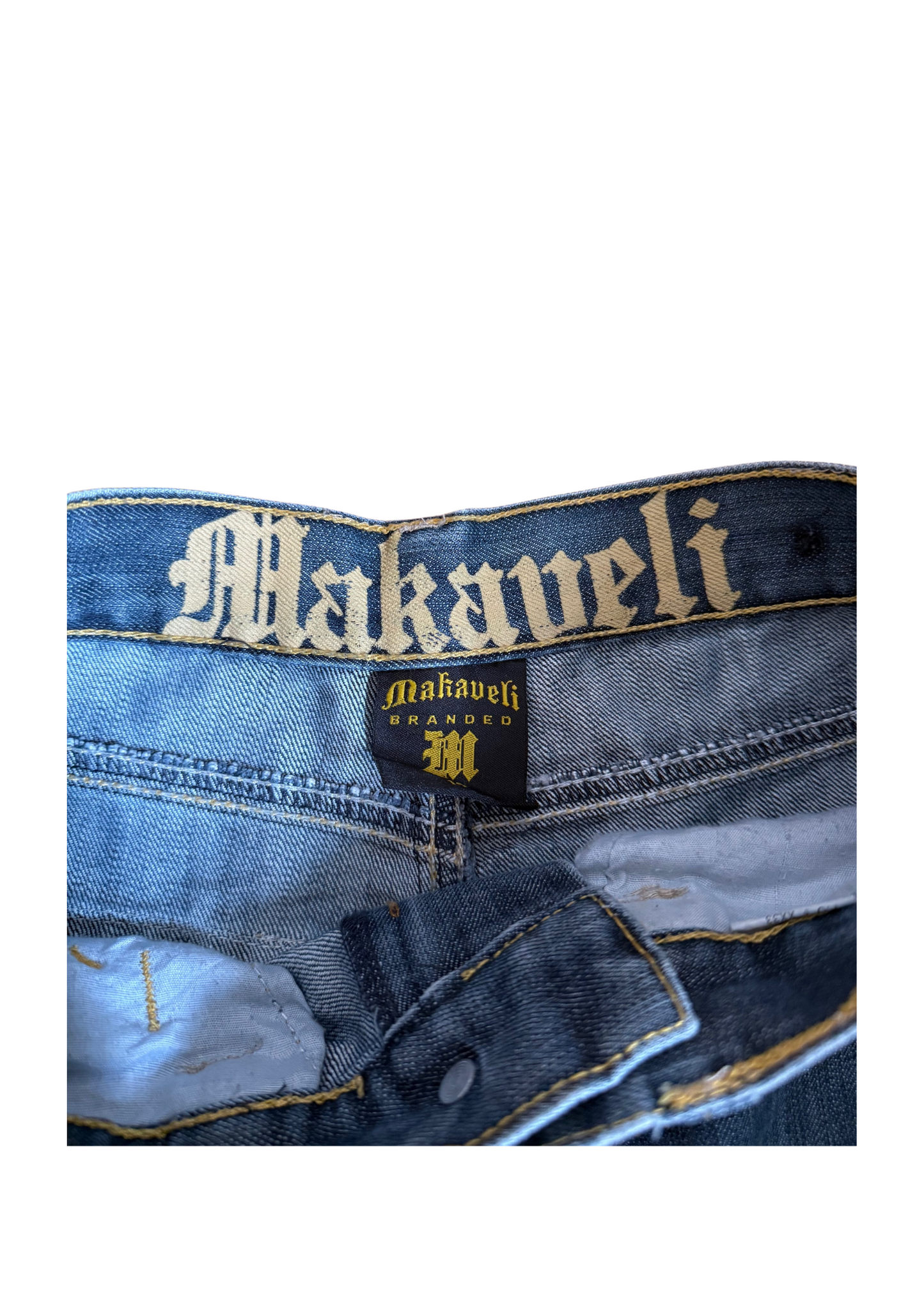 Y2K denim mini skirt UK size 4