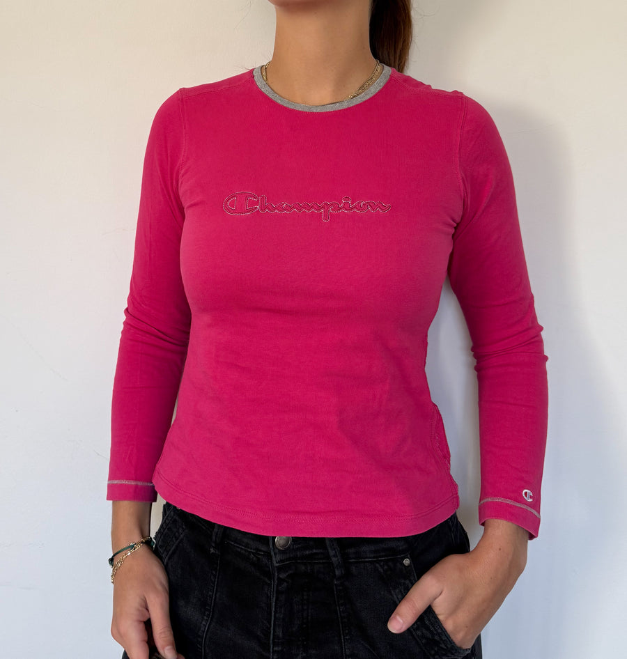 Pink Champion long sleeve top